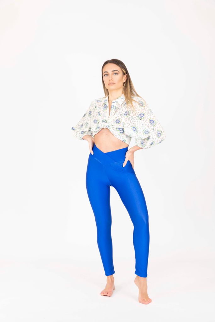 Leggings V Blue