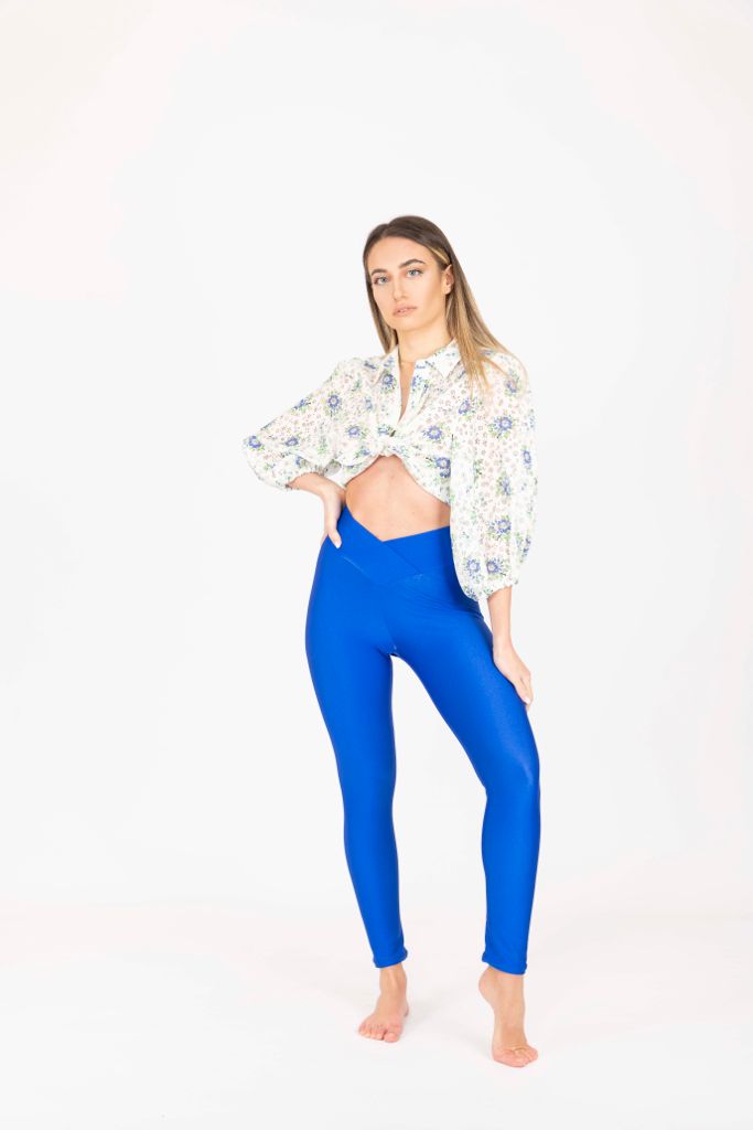 Leggings V Blue